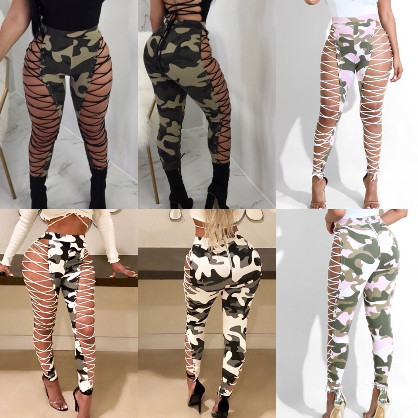 army pants high waisted