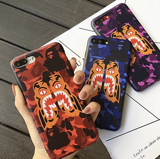 Image of Silicone Bape iPhone Case