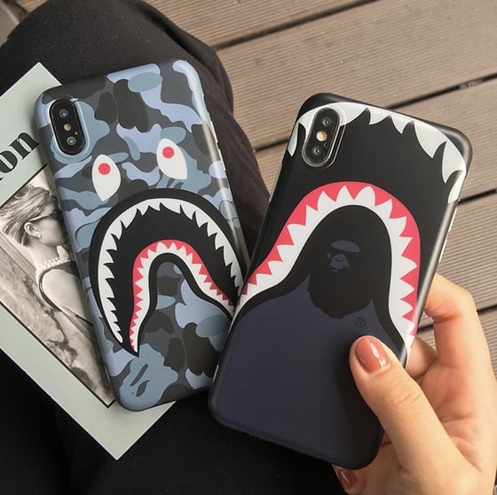 Image of Ape x Shark Mouth iPhone Case