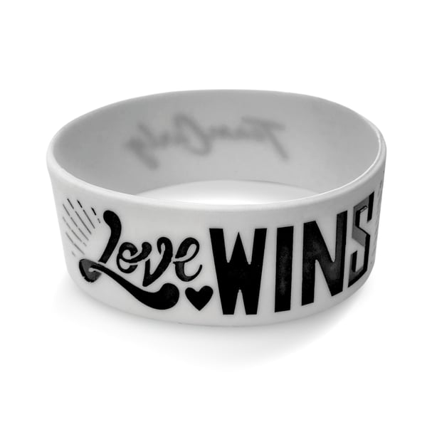 Image of 'Love Wins' Wristband