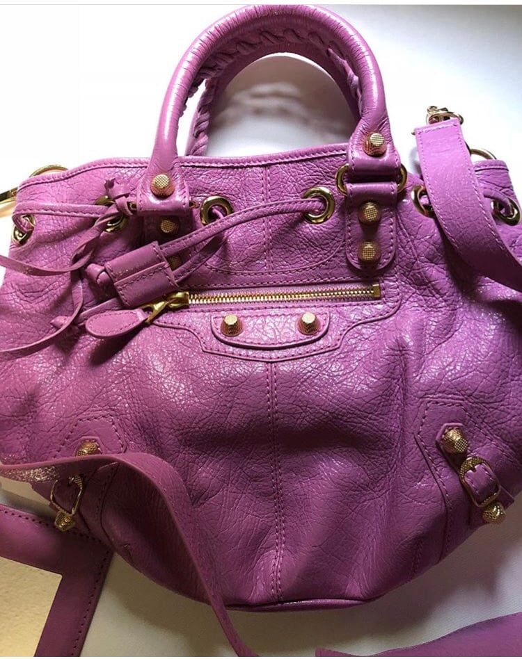Authentic Second Hand Balenciaga Mini Pompon Bag PSS13900003  THE  FIFTH COLLECTION