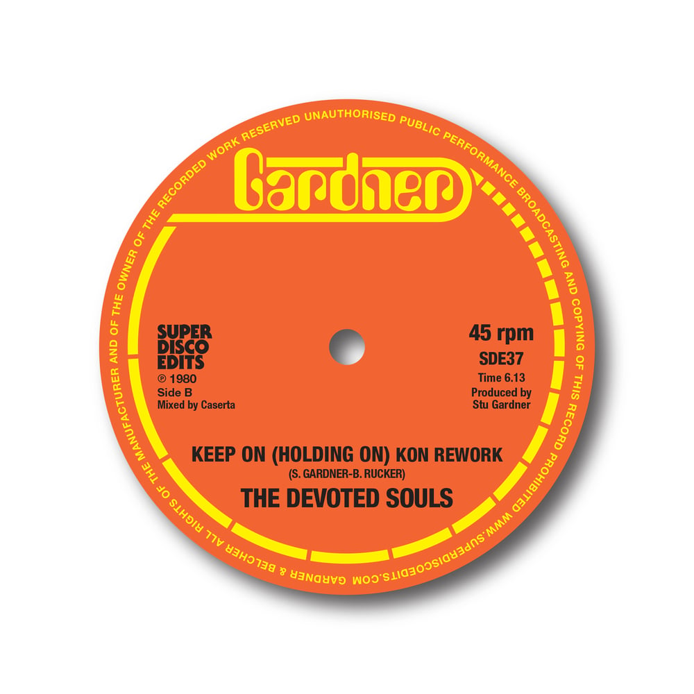 The Devoted Souls "Keep on (Holding on) Gardner  12 single 