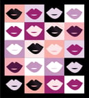 Image 4 of Kiss Me Kate Lip Quilt