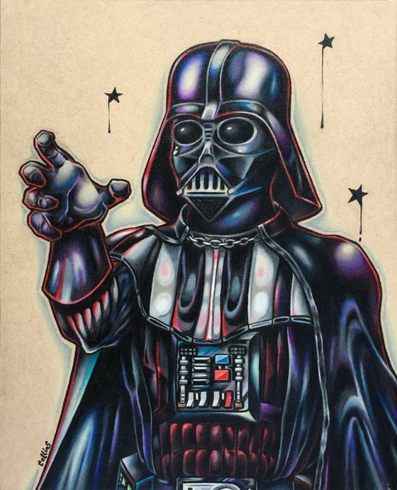 Image of Darth Vader ORIGINAL Art