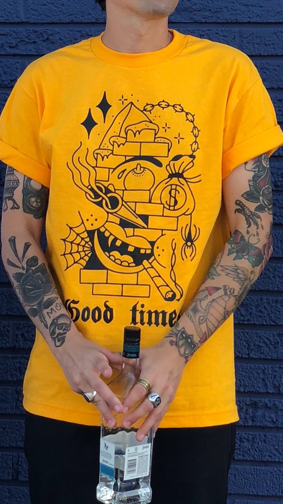 Image of GOOD TIMES BAD TIMES TEE