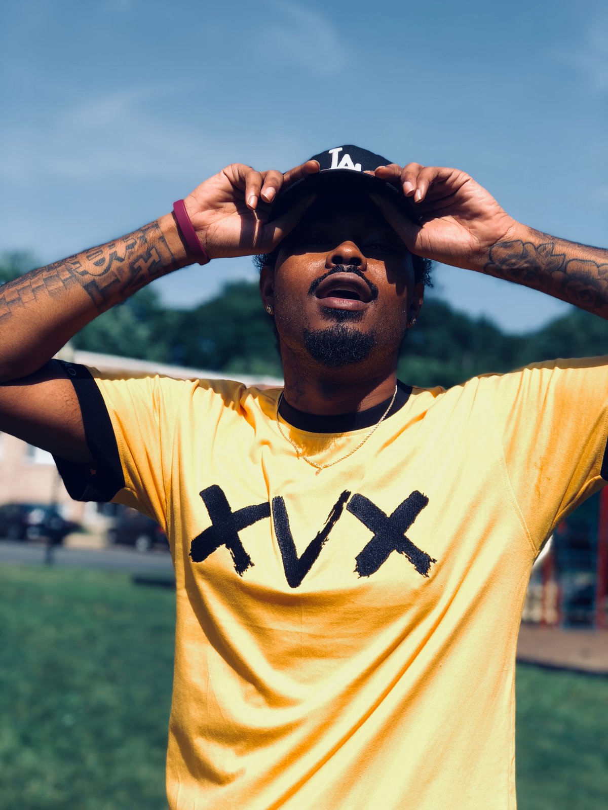 Image of XVX Embroidered Yellow
