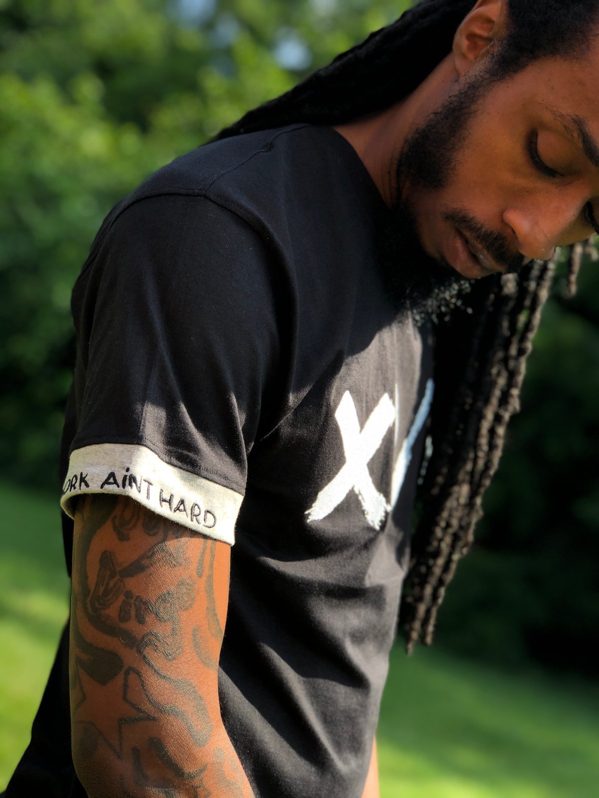 Image of XVX Embroidered Black & Grey