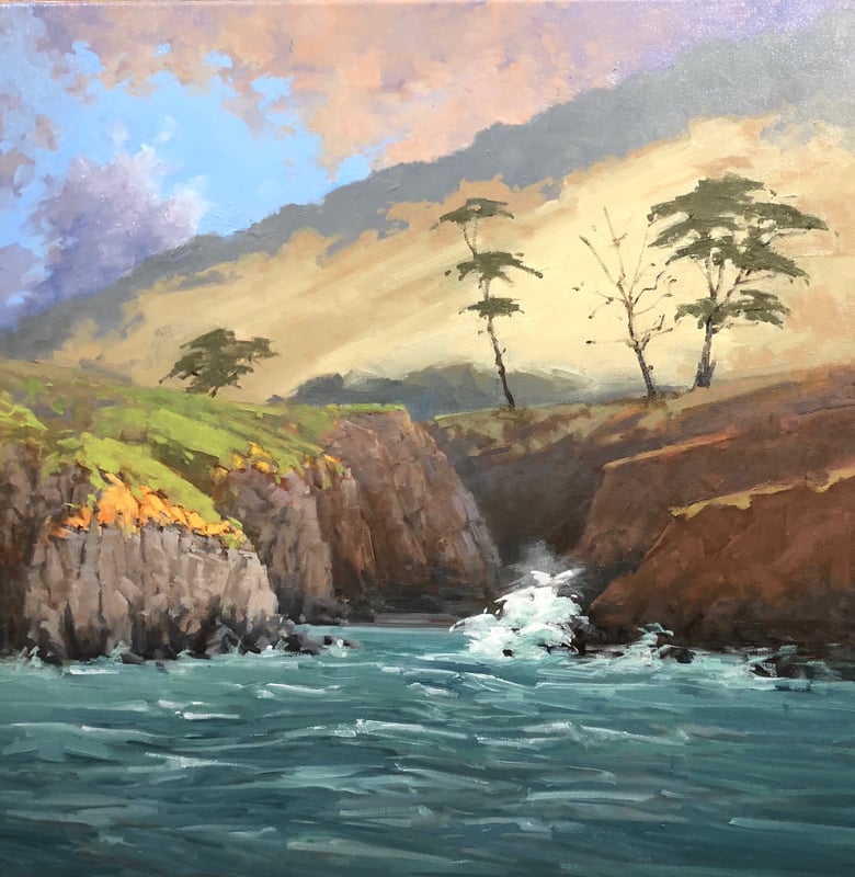 Image of Whaler's Cove 24x24 