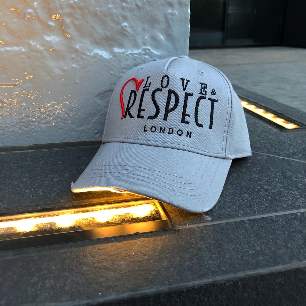 Image of Grey "London" LR Baseball Caps