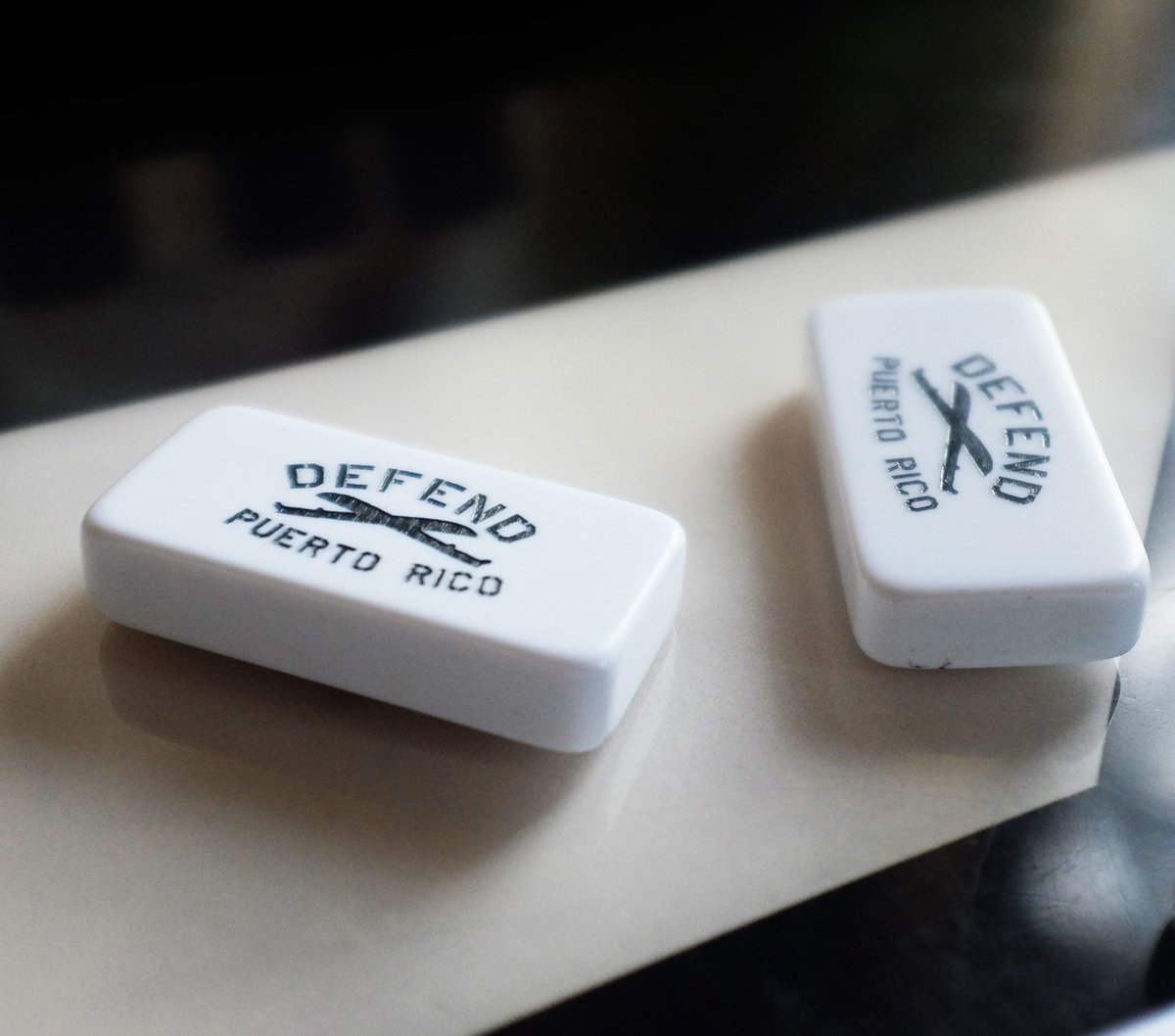 DEFEND PR DOMINOES SET DEFEND PUERTO RICO