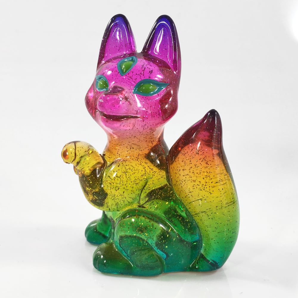 Image of Fortune Fox - Resin Kitsura