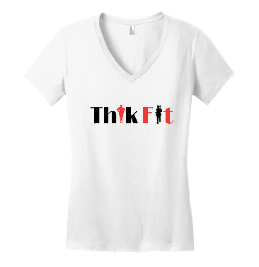 Image of District DT6501 Short Sleeve V-Neck