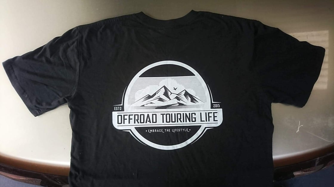 Image of Offroad Touring Life T-shirt (Pre Order) ascolour