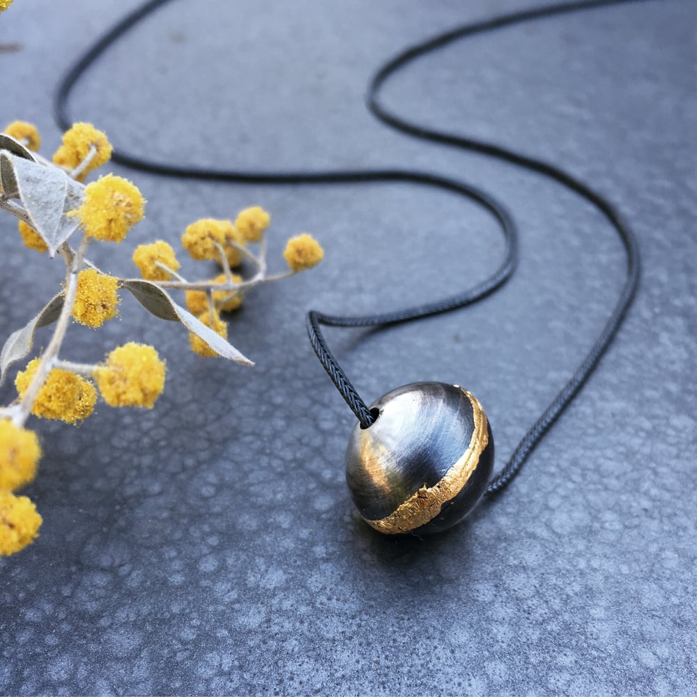Image of Acacia Pod Pendant