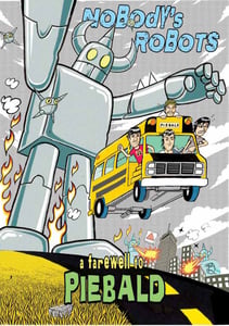 Image of Piebald "Nobody's Robots" DVD from Sidehatch