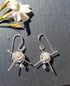 Knitting Silver Drop Earrings Image 2