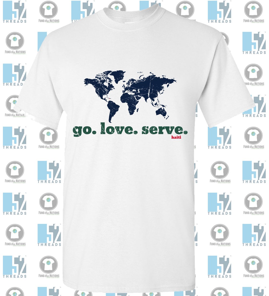 Image of Go. Love. Serve. T-shirt