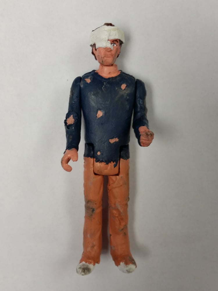 Image of Tom Hanks as Ray Peterson Collaboration with Dano Brown 3.75 action figure