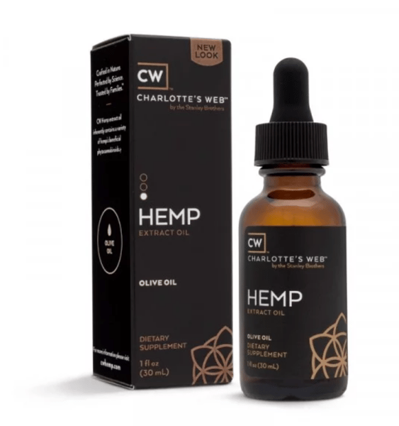Image of Charlotte’s Web - Hemp Extract Organic Olive Oil - 1 FL OZ (30 ML)