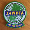 I4WDTA  CERTIFIED TRAINER Embroidered Patch
