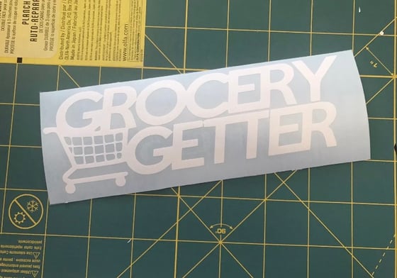 Image of Grocery Getter decal