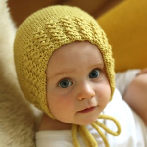 Image of Knitting Pattern Isidorbonnet