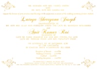 Image 1 of Gold & White Wedding Package