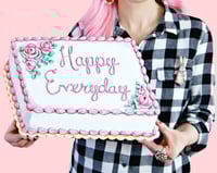 Image 1 of Happy Everyday sheet cake plaque