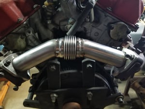 Image of Z31 updated Crossover pipe