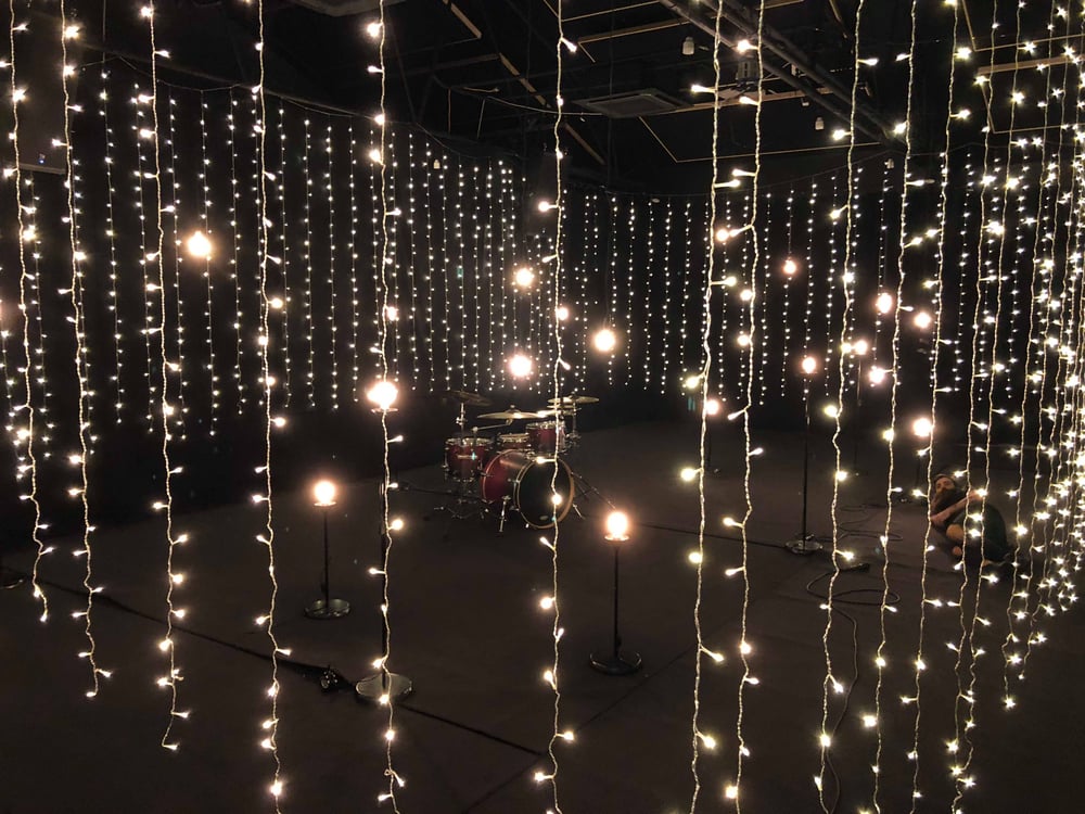 Image of 6m x 3m Curtain fairy lights 