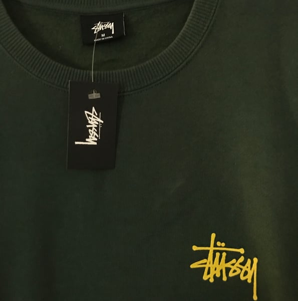 Image of Stussy Basic Logo Crewneck
