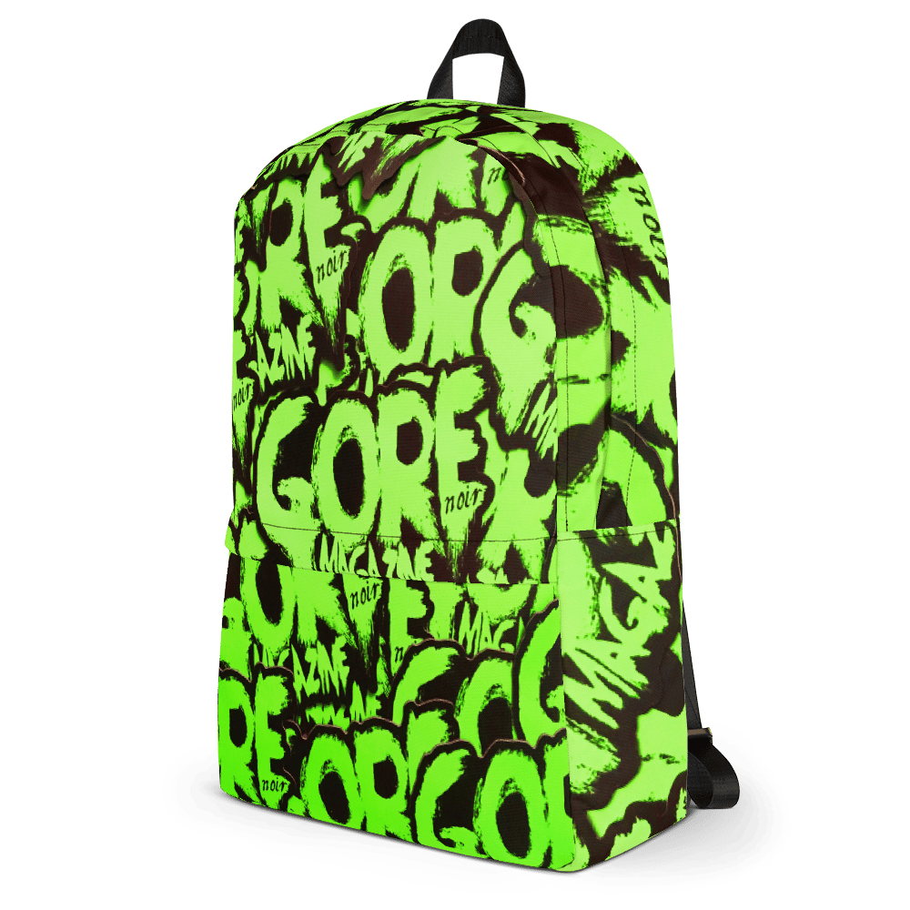 Image of Green Gore Logo Backpack