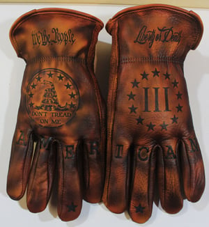 Image of We The People custom Leather gloves #14