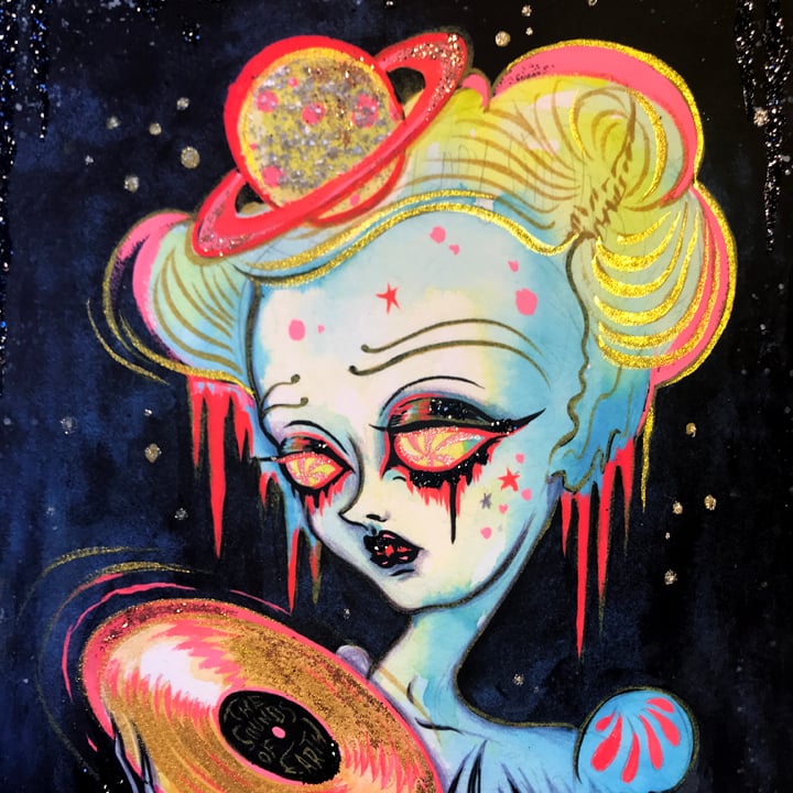 Image of "The Sounds of Earth" limited edition print