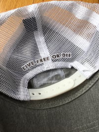 Image 3 of Grey/white Campfire Logo Trucker Hat