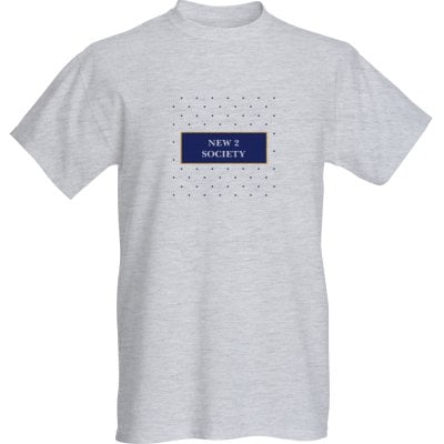 Image of N2S Grey polka dot tee