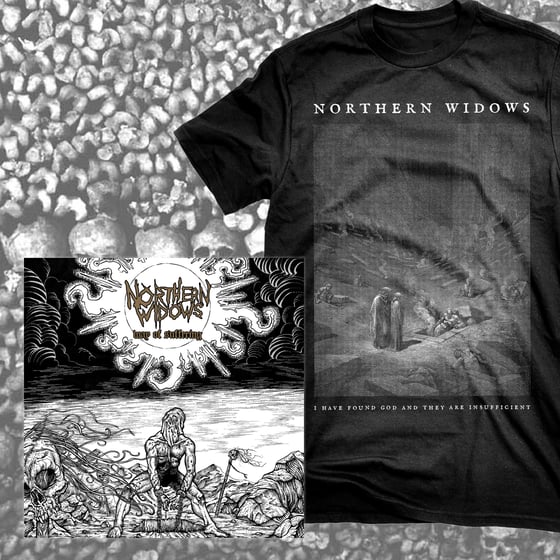 Image of Northern Widows - Way Of Suffering LP + Shirt Bundle