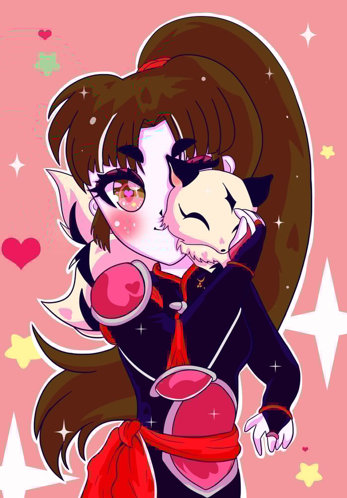 Image of Sango Kawaii Desu! Print