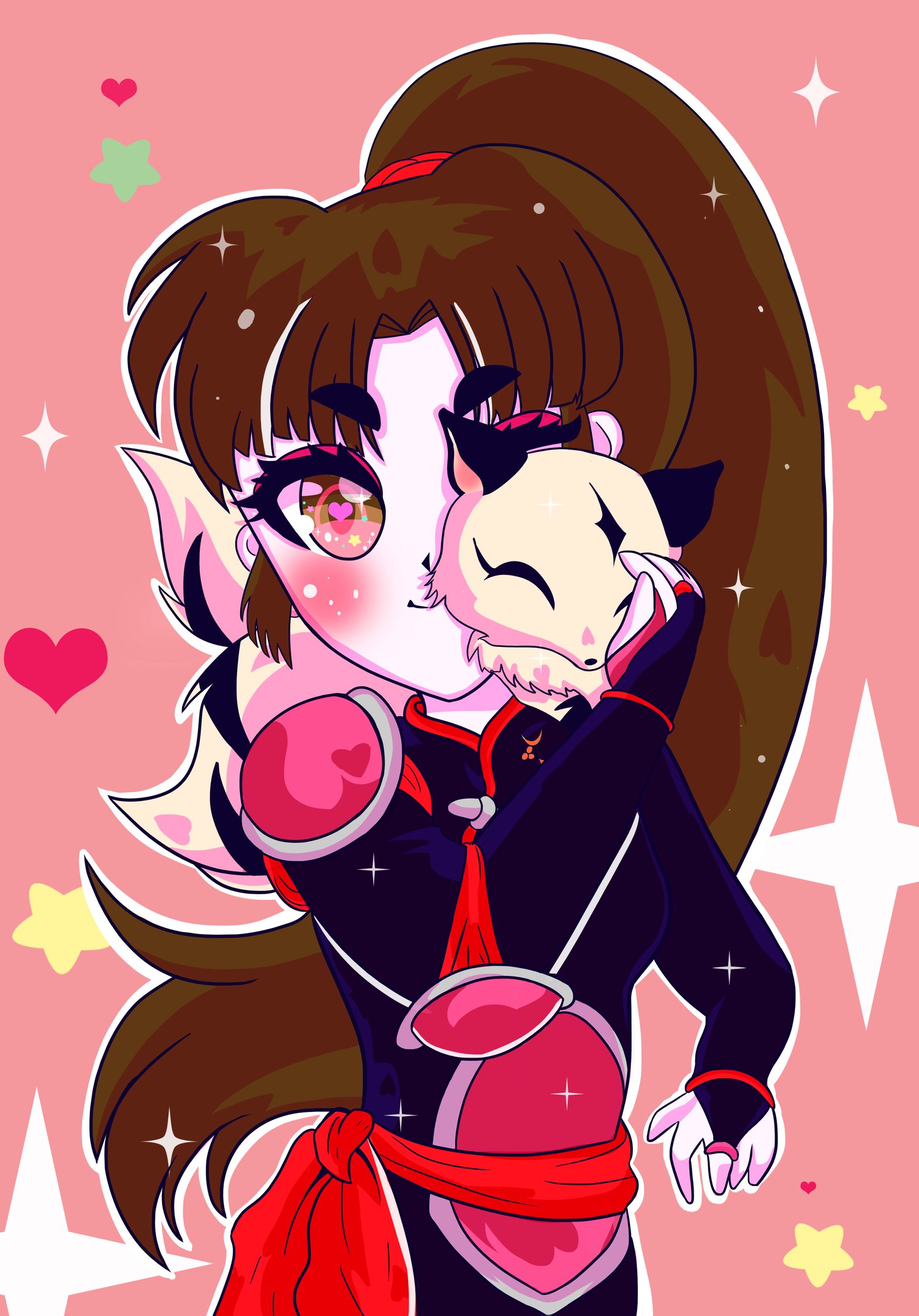 Image of Sango Kawaii Desu! Print