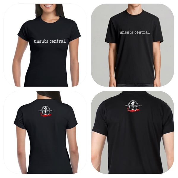 Image of Unsubs Central Book & Film Logo Shirt