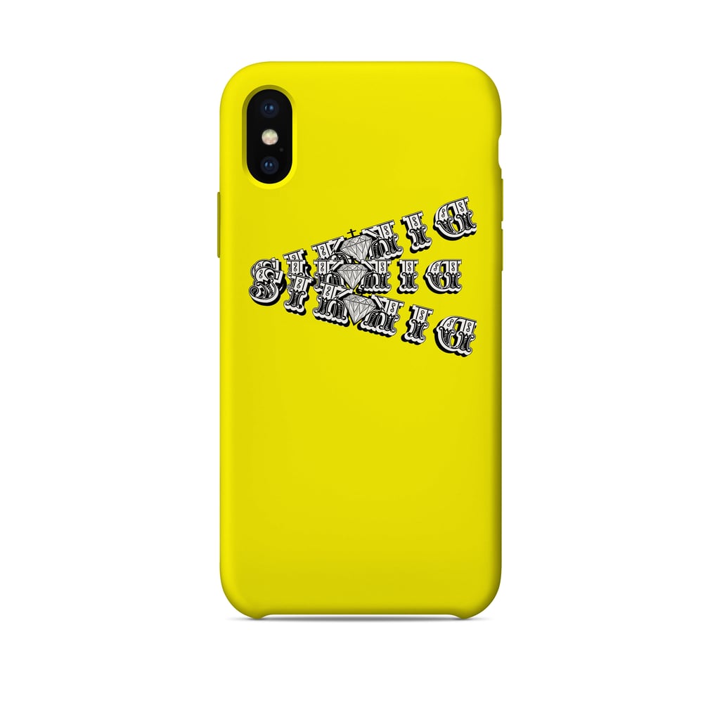 Image of COVER SIK DIK X IPHONE X yellow ediction