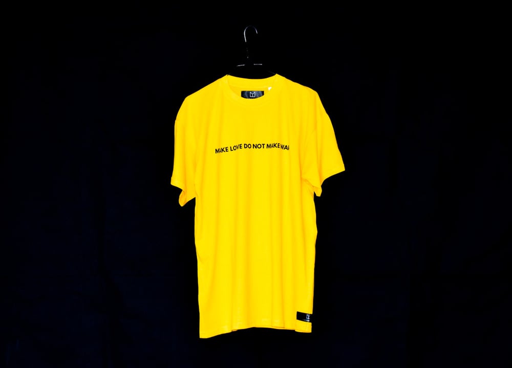 Image of MAKE FABULOUS YELLOW TEE [ PRE ORDER ] 