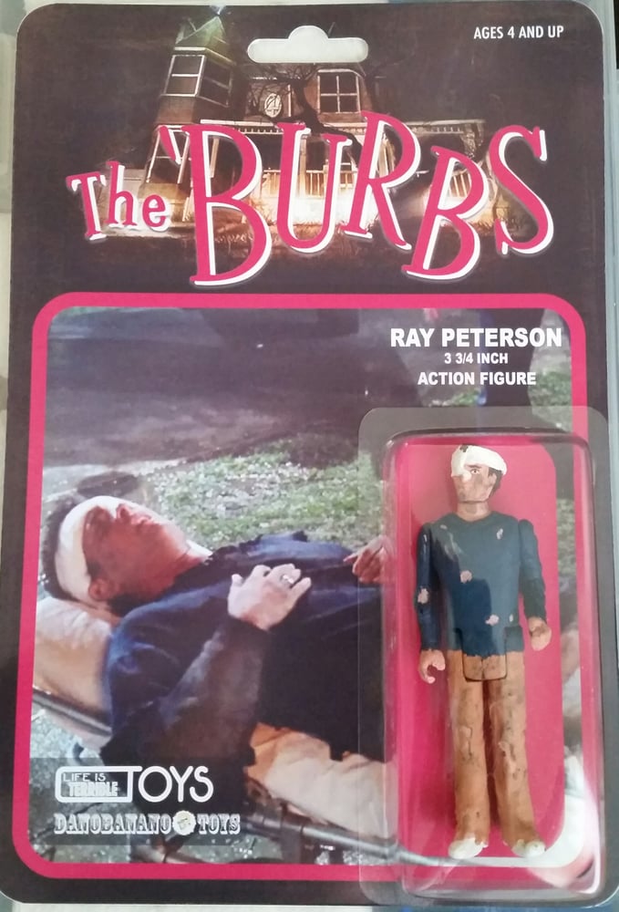 Image of Tom Hanks as Ray Peterson Collaboration with Dano Brown 3.75 action figure