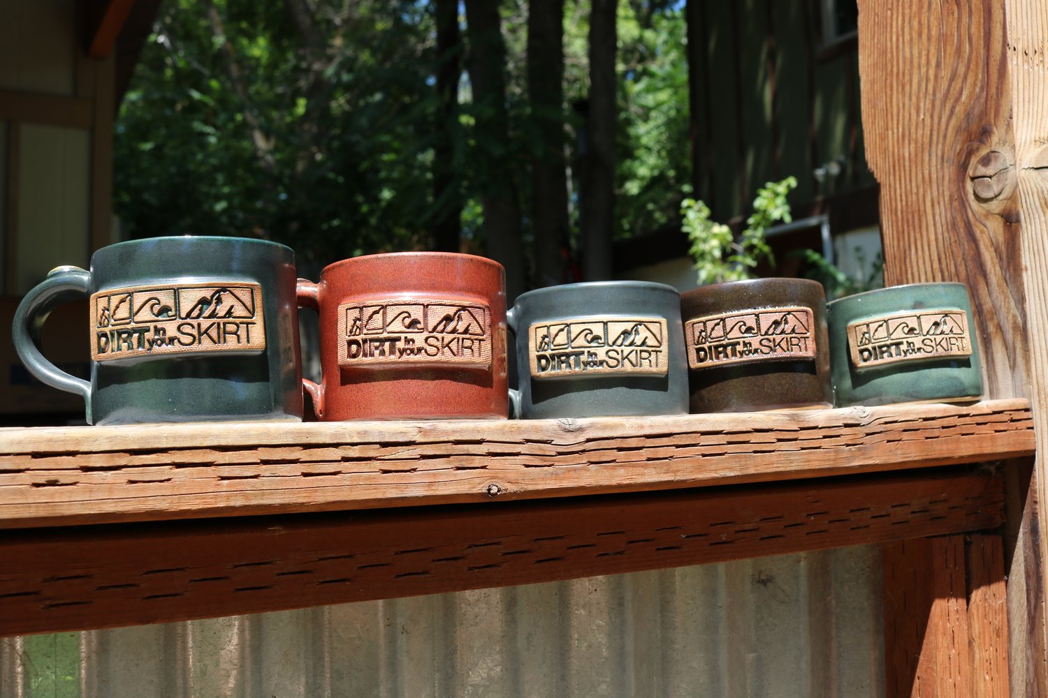 Image of Dirt in Your Skirt Handmade Mugs