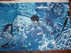 Image of Nirvana Underwater Painting