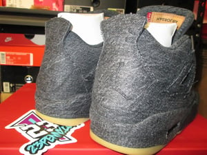 Image of Air Jordan IV (4) Retro NRG "Levi's - Black"