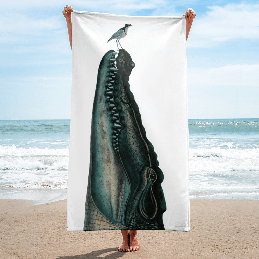 Image of Crocodile Beach Towel