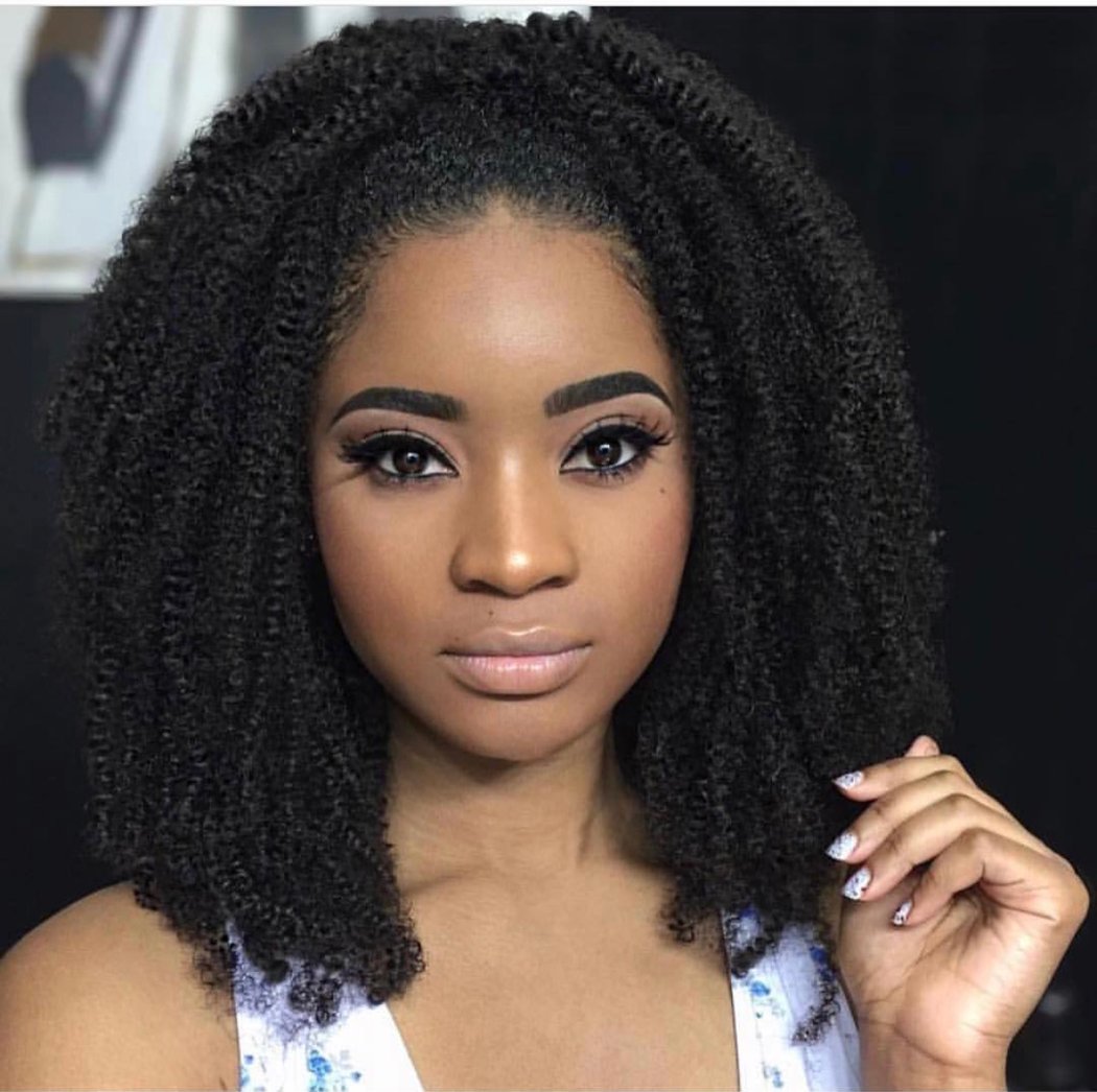 Kinky Curl Big Chop Hair