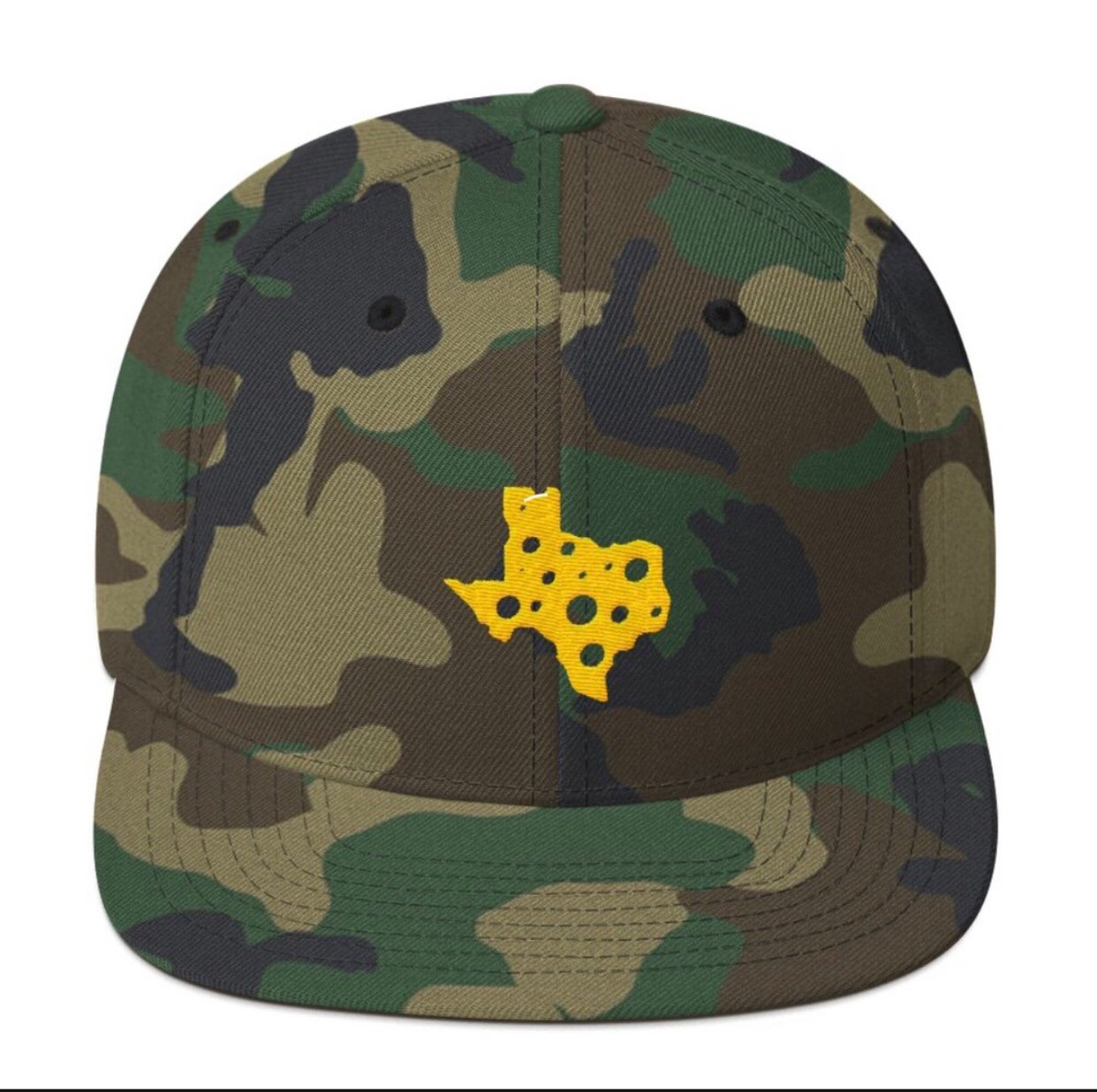 Image of Texas Cheese / Camo SnapBack
