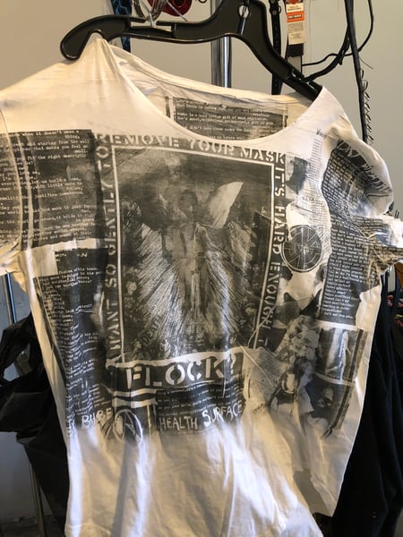 Image of Penis envy CRASS Shirt custom collage print